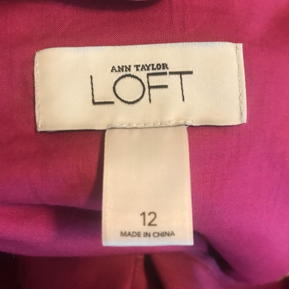 Pink sheath dress with ruffle collar - Picture 4 of 4